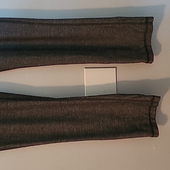 Lululemon Heathered Gray Black Band Lightweight Full Length Pants Wmns 6 Yoga - Picture 6 of 13